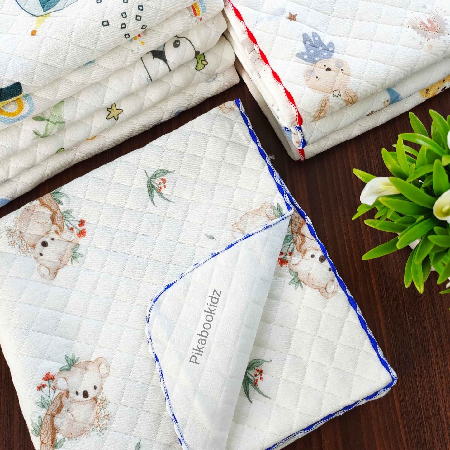 2 Layer Muslin Blanket in 85*85 cm - Koala