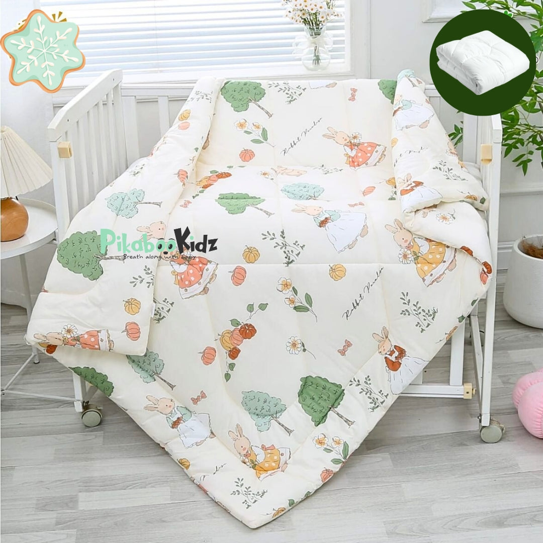 Baby Quilt - Bunny paradise
