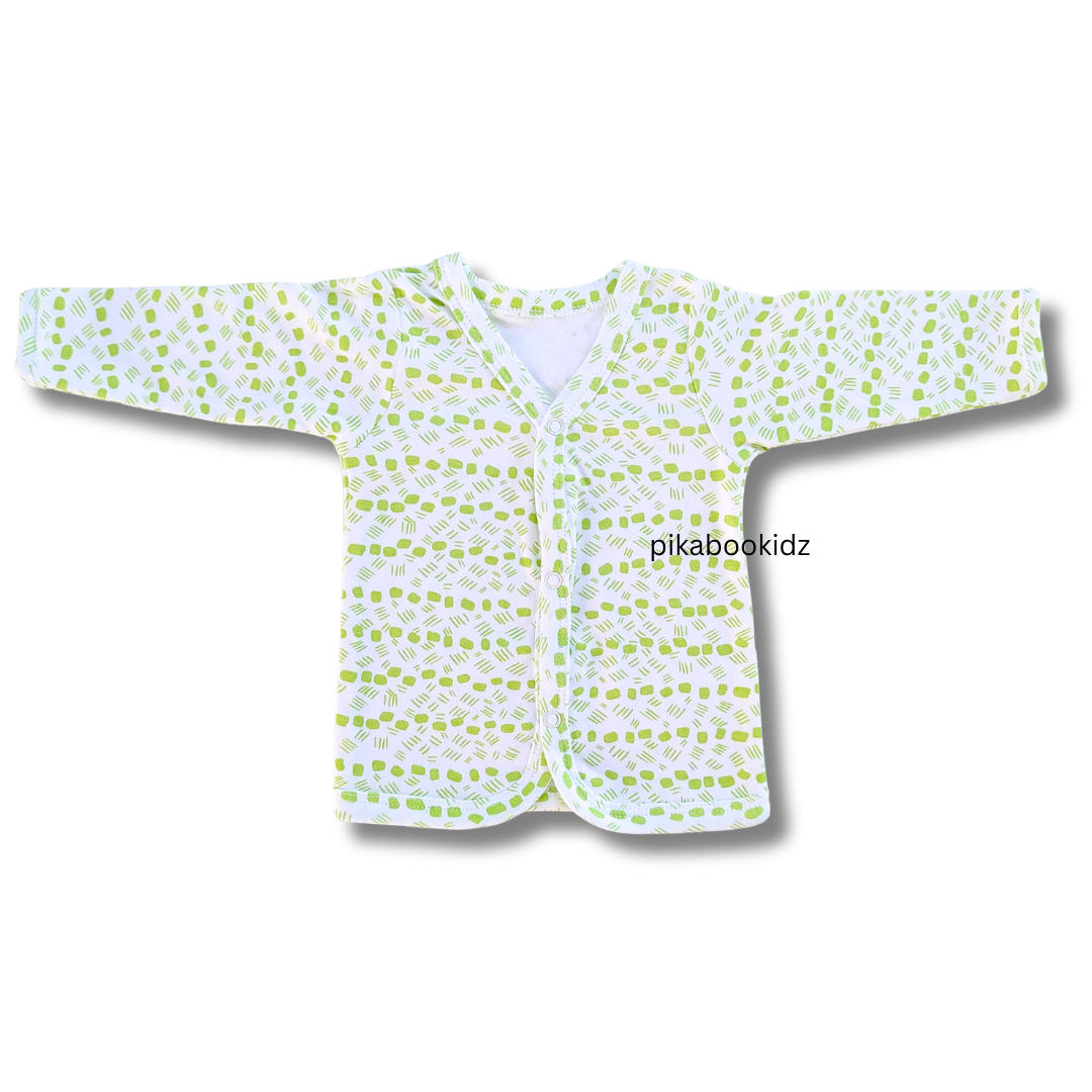 Organic cotton Full sleeve Jabla 0-3M - Green