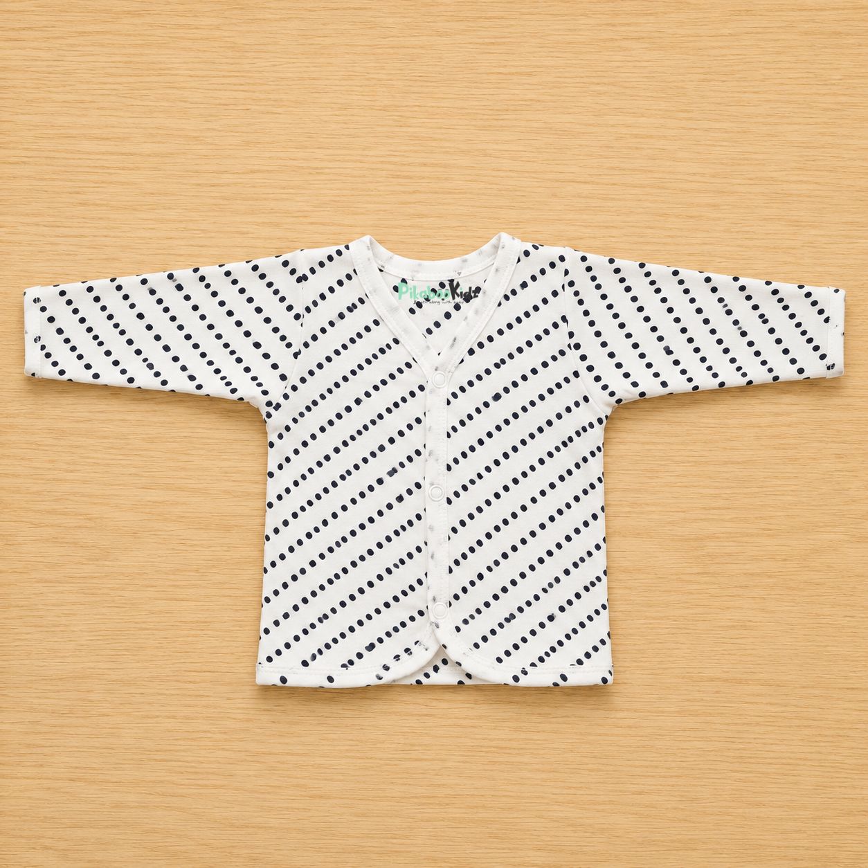 Cotton Full sleeve Jabla 3-6M - Dots