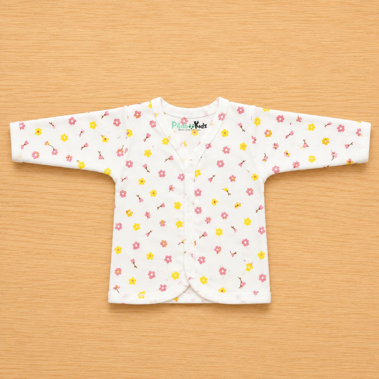 Cotton Full sleeve Jabla 3-6M - Florals