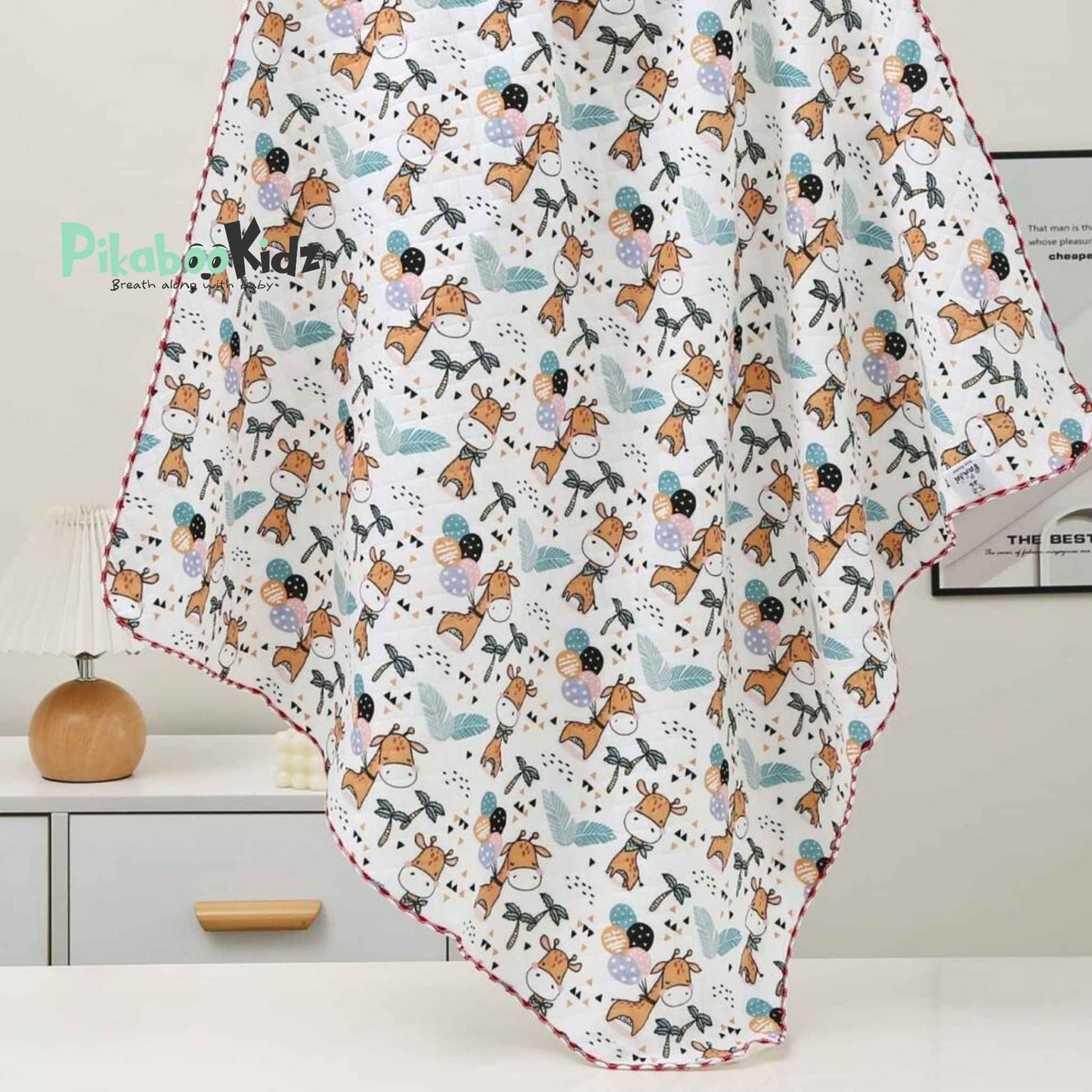 2 Layer Muslin Blanket in 85*85 cm - Bear