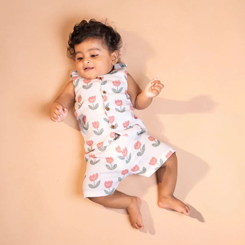 Muslin Vest & Shorts Set 6-12 M – Whale