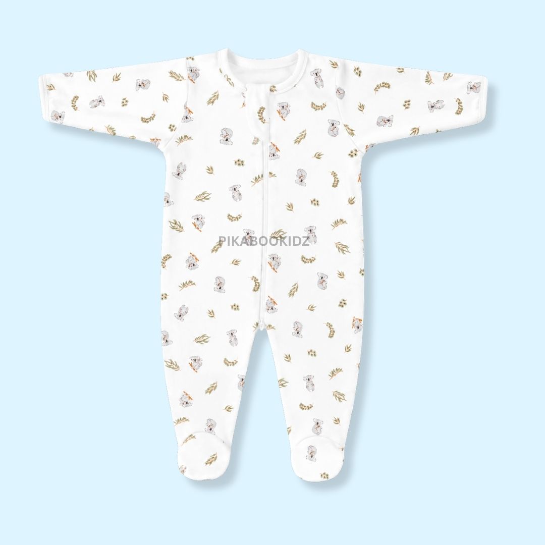 Footed Rompers 6-12M - Koala