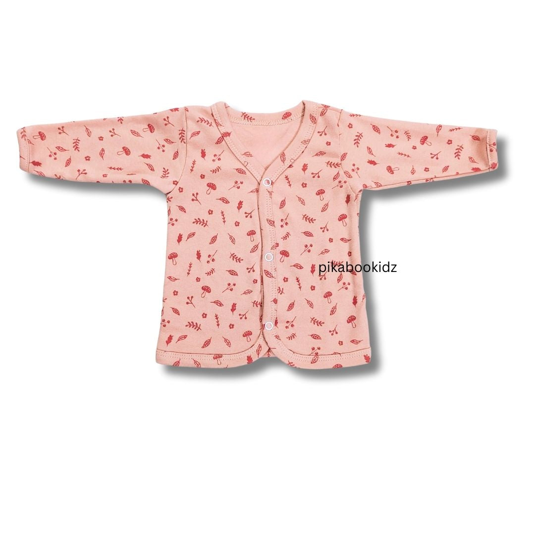 Organic cotton Full sleeve Jabla 0-3M - Mushroom
