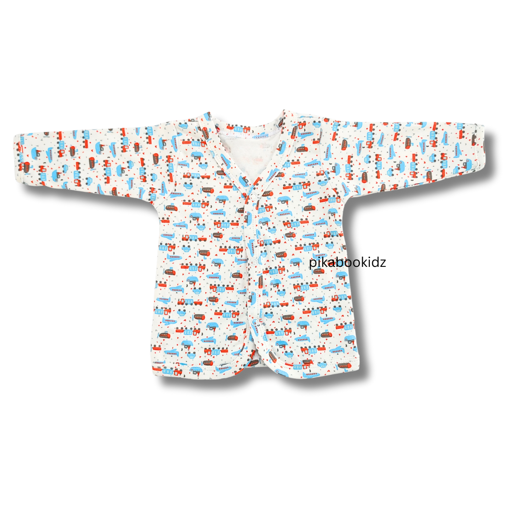 Organic cotton Full sleeve Jabla 0-3M - Cars