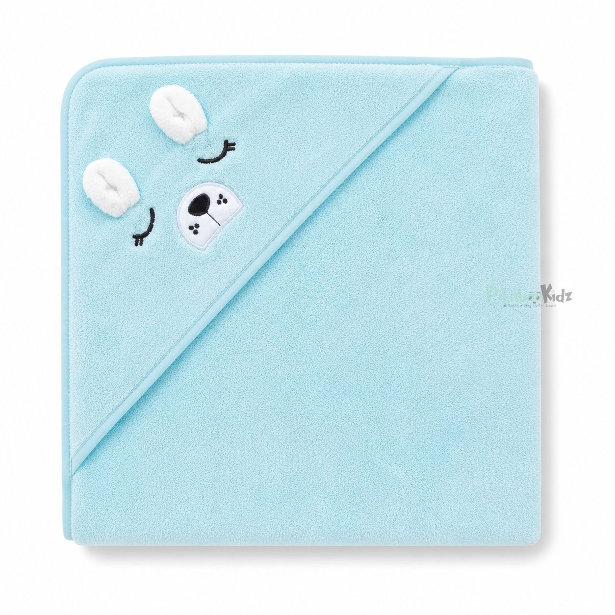Microfiber Hooded Towel - Blue