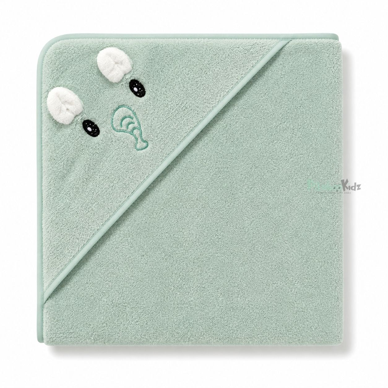 Microfiber Hooded Towel - Green