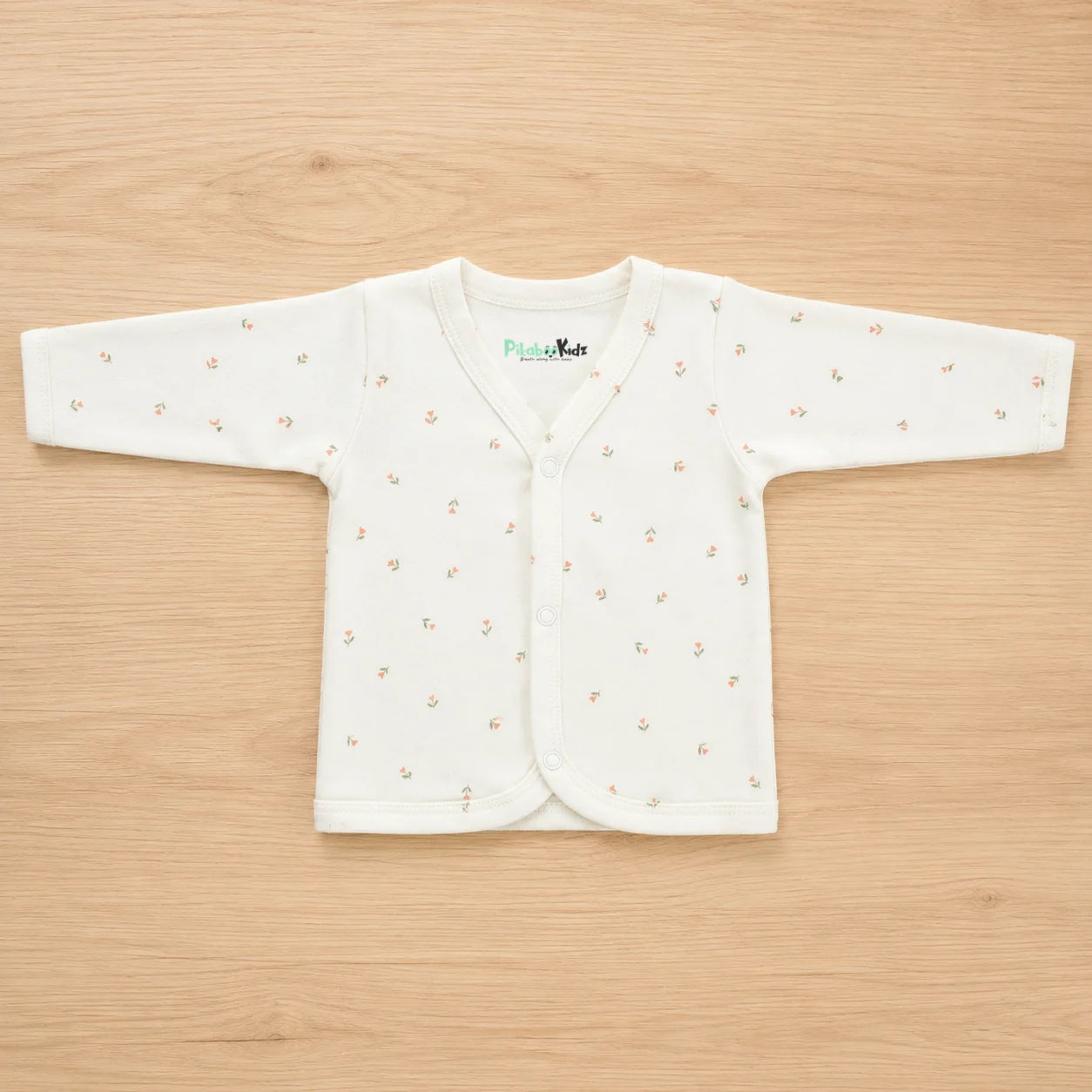 Organic cotton Full sleeve Jabla 0-3M - Tulip