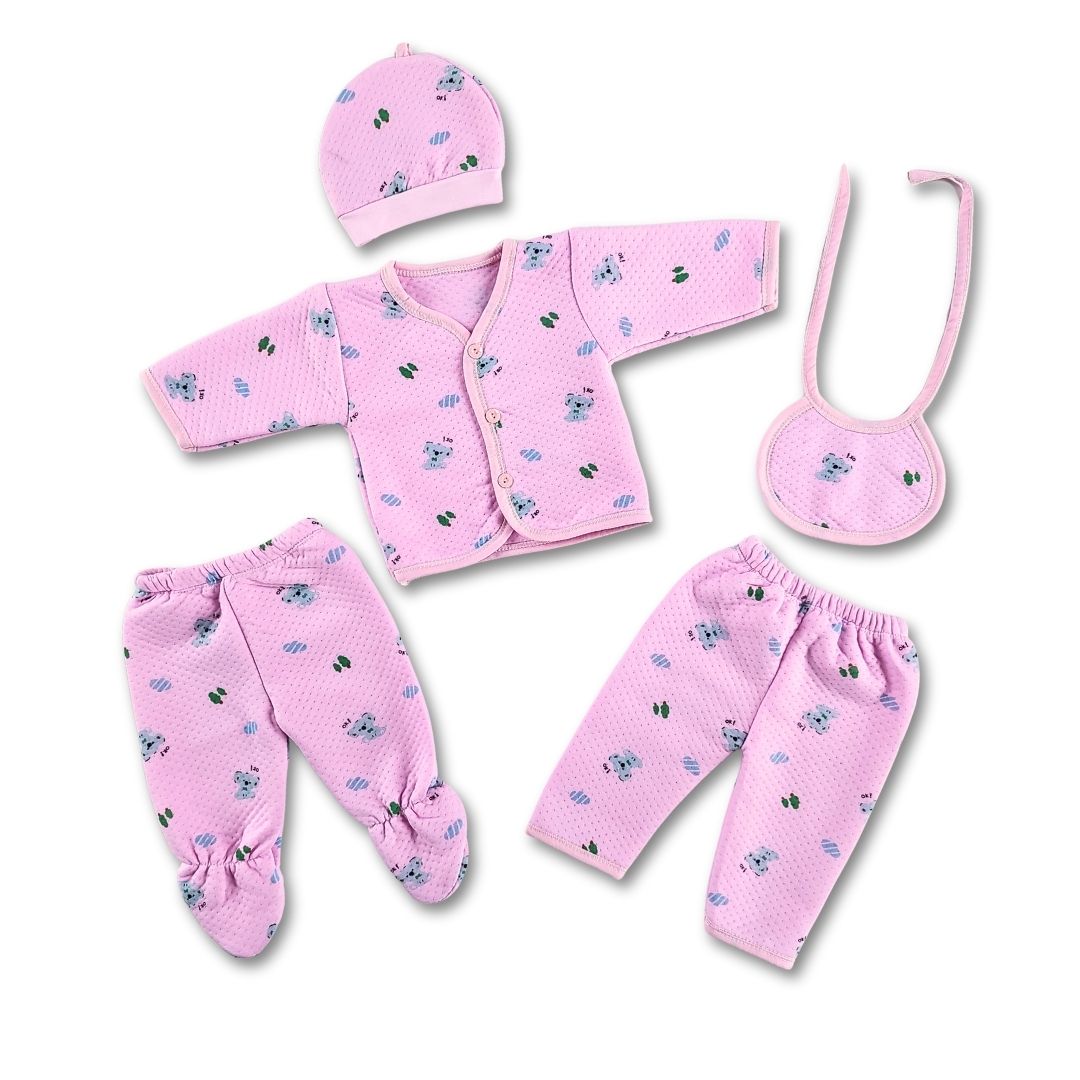 5 in 1 Sweater Set - Pink (Random designs)