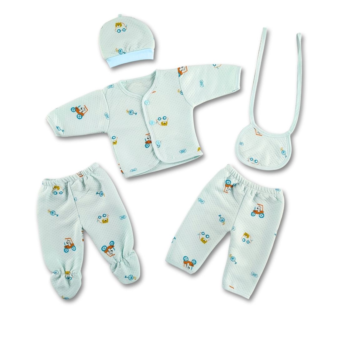 5 in 1 Sweater Set - Aqua Green (Random designs)