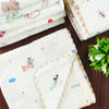 2 Layer Muslin Blanket in 85*85 cm - Cute dog