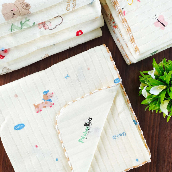 2 Layer Muslin Blanket in 85*85 cm - Cute dog