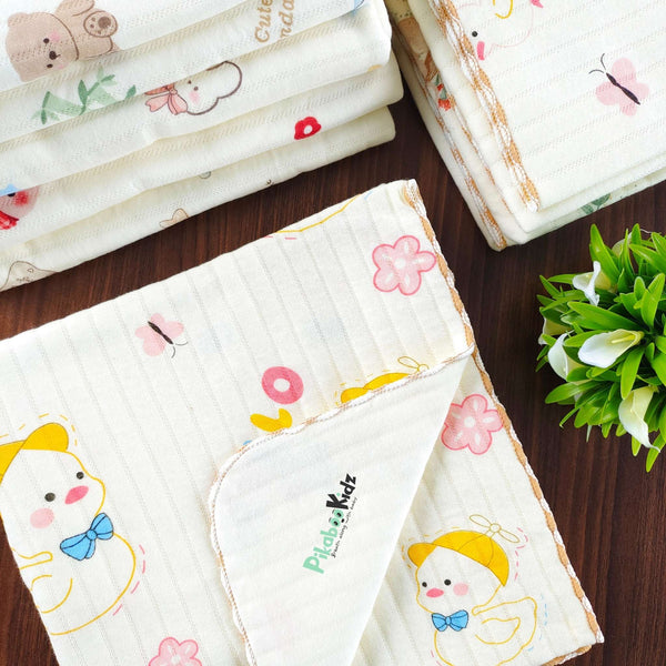 2 Layer Muslin Blanket in 85*85 cm - Hello Duck
