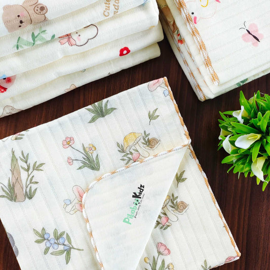 2 Layer Muslin Blanket in 85*85 cm - Birds