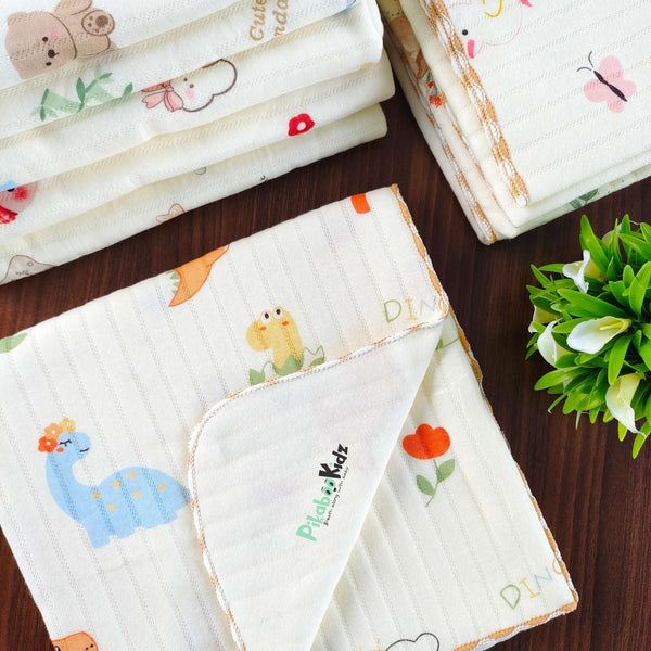 2 Layer Muslin Blanket in 85*85 cm - Dino