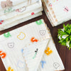 2 Layer Muslin Blanket in 85*85 cm - Alphabets