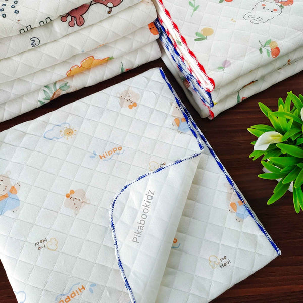 2 Layer Muslin Blanket in 85*85 cm - Hippo