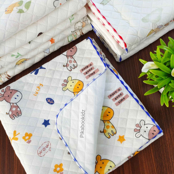 2 Layer Muslin Blanket in 85*85 cm - Giraffe