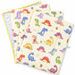 3 in 1 Reusable Muslin Diaper Mat - Dino world