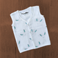 Muslin Button Jabla 0-3M Combo of 3