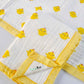 Muslin 6 layer Receiving Blanket - Yellow chicks
