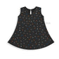 Cotton A-line frock 3-6M - Stars