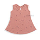 Cotton A-line frock 0-3M - Cherry