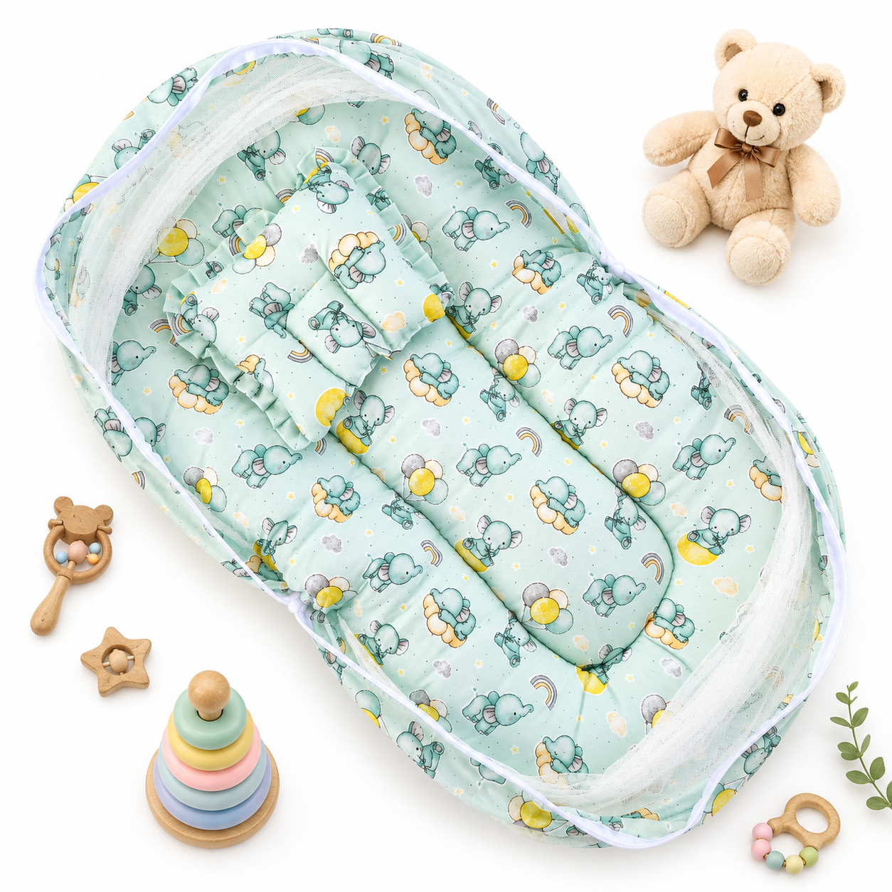 Baby Net BED (Elephant & Balloon))