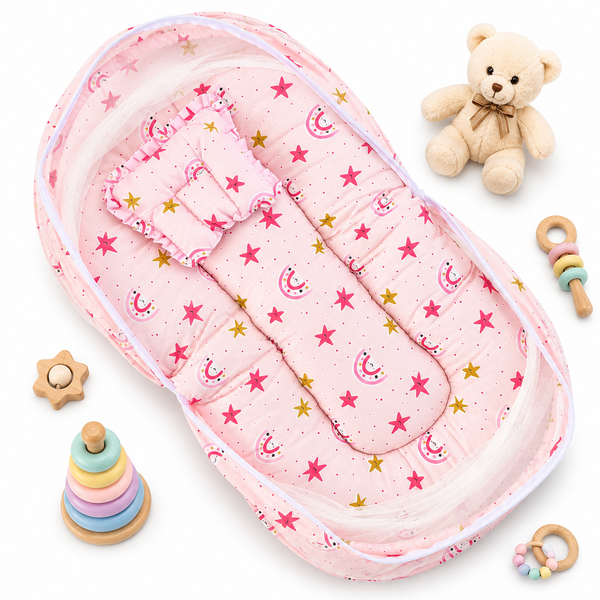 Baby Net BED (Pink Star)