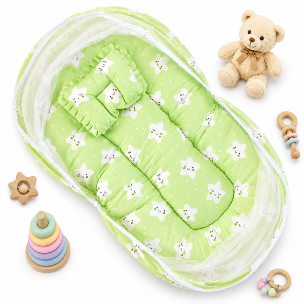 Baby Net BED (Green Star)