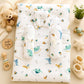 Muslin bed with Bolsters and pillow Dino