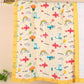 Muslin 6 layer Receiving Blanket Colors - Rainbow
