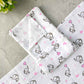 Muslin Bath towel 70*70 cms- Elephants