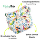 Organic Reusable Cloth Diapers – Mermaid