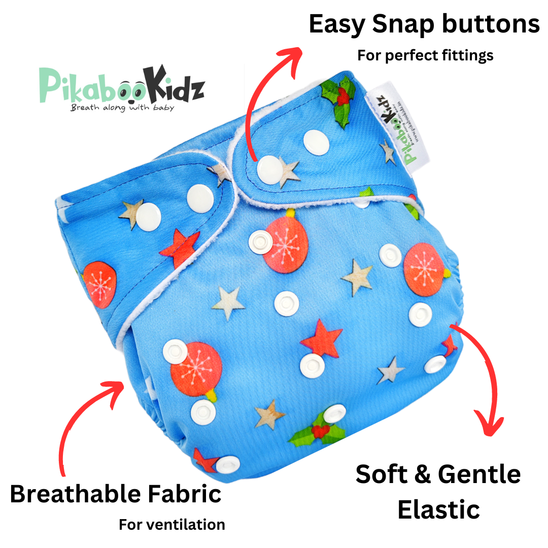 Organic Reusable Cloth Diapers – Star