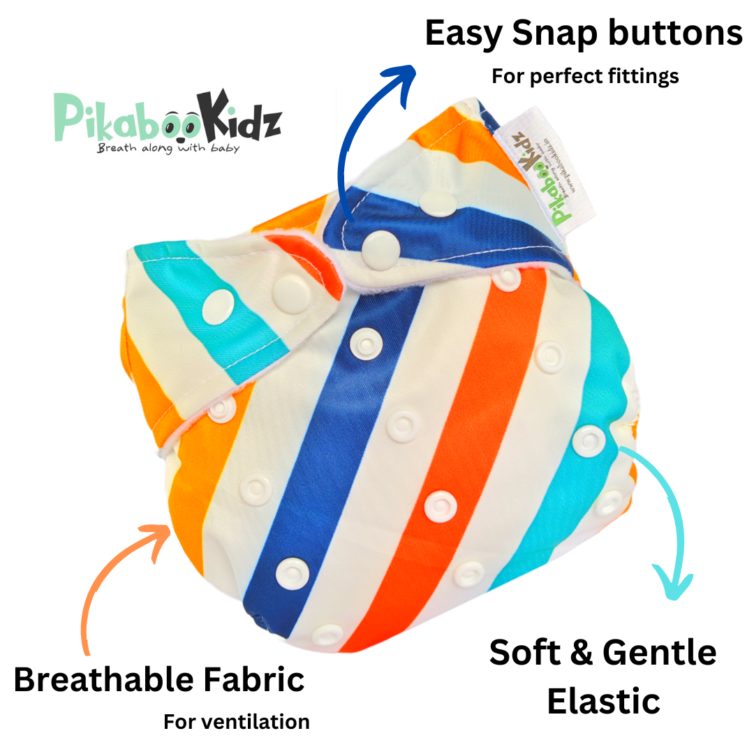 Organic Reusable Cloth Diapers – Honeybee