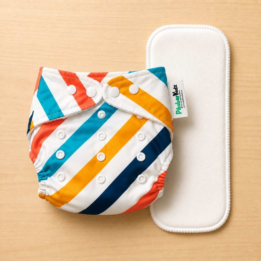Reusable Cloth Diapers – Stripes