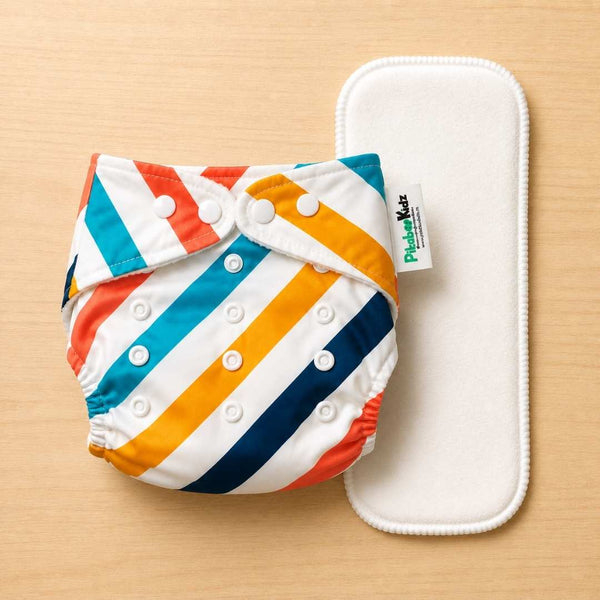 Reusable Cloth Diapers – Stripes