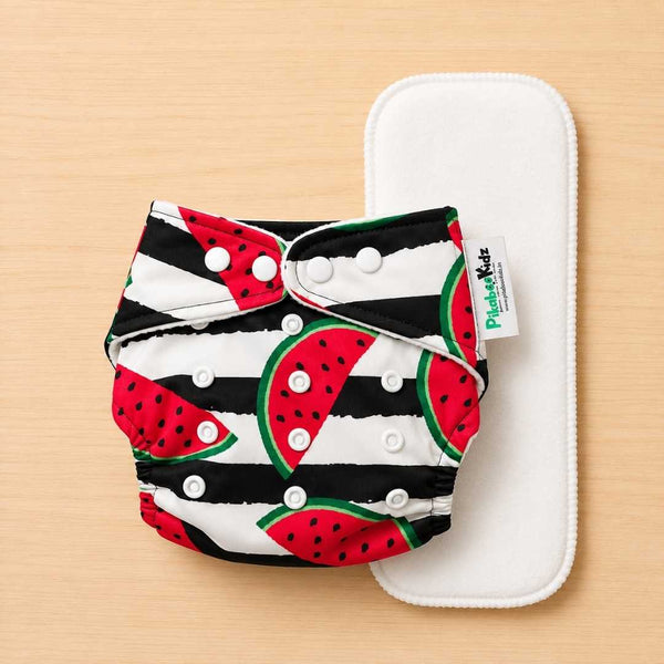 Reusable Cloth Diapers – Watermelon