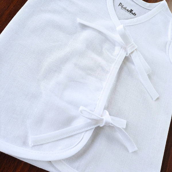 Cotton Side Knot Jabla - Newborn - alt view