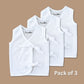 Cotton Side Knot Jabla - Newborn ( Pack of 3 )