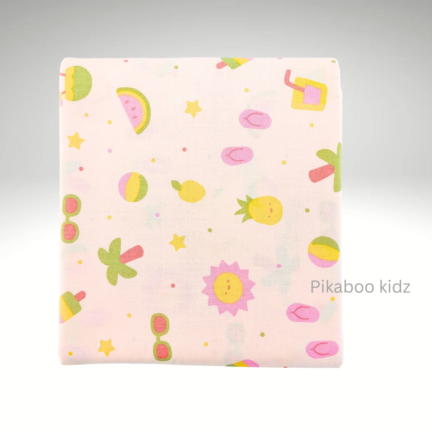 Organic Cradle cloth –  Peach sunny day