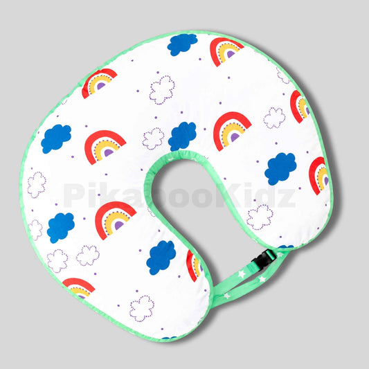 Feeding Pillow with buckle – Rainbows