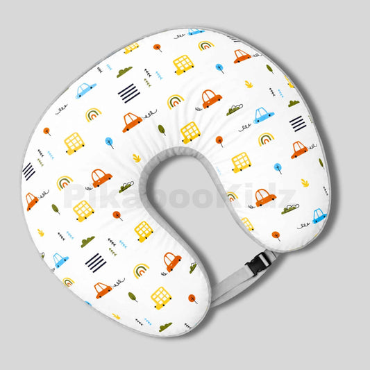 Feeding Pillow with buckle – Grey