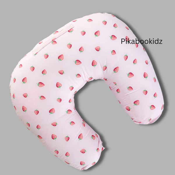 Feeding Pillow without buckle – Strawberry