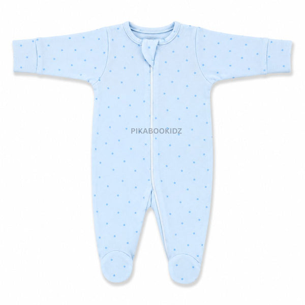 Footed Rompers 3-6M - Stars