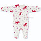 Footed Rompers 0-3M - Unicorns