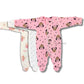 Full Footed Zipper Rompers 0-3M - 3 Combo (4)