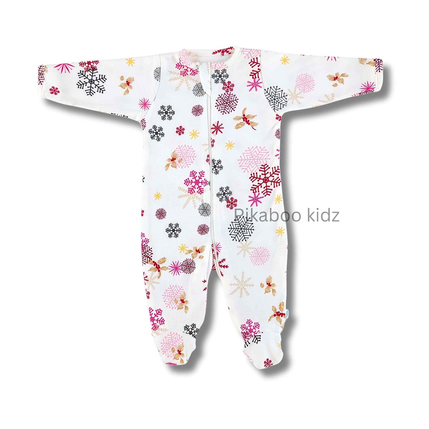 Full Footed Zipper Rompers 0-3M - 3 Combo (1)